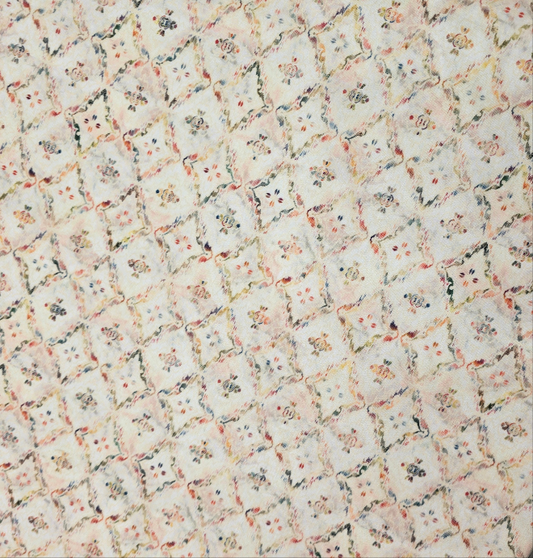 Blackorchid Cotton LINEN Digital Print