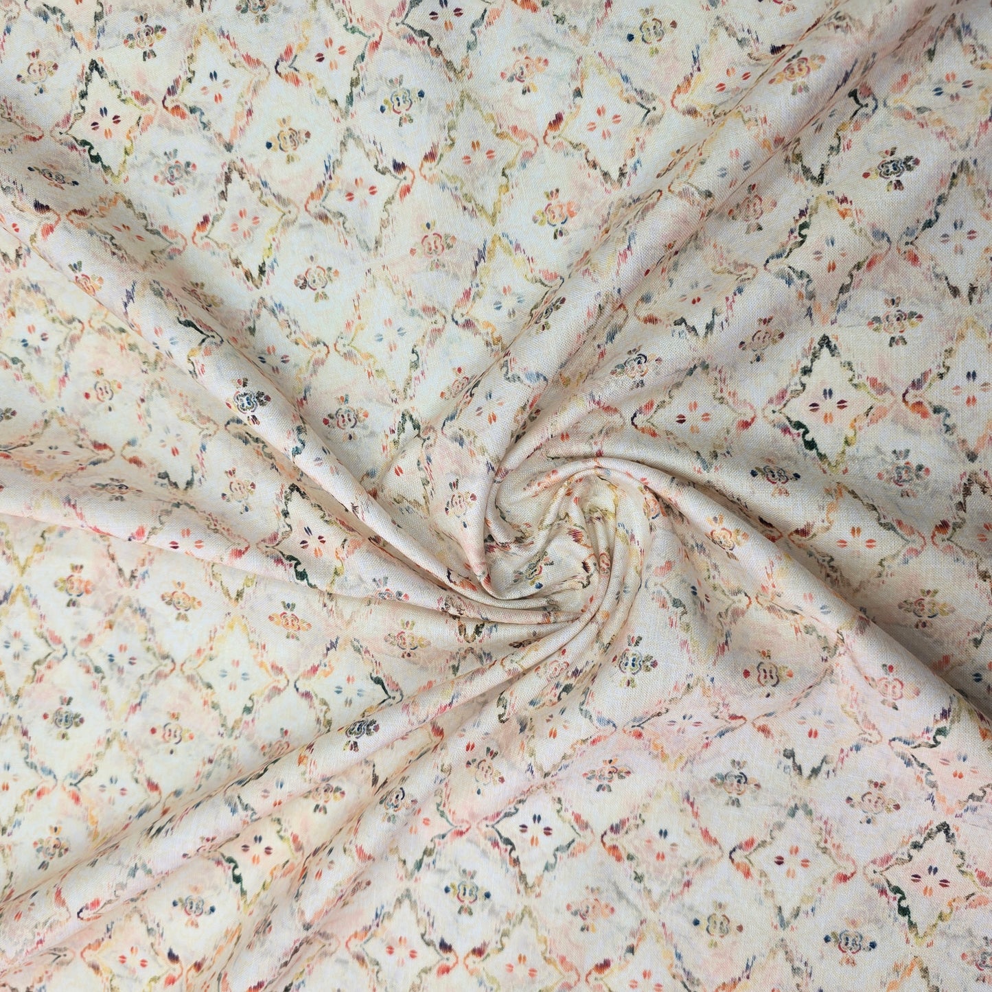 Blackorchid Cotton LINEN Digital Print